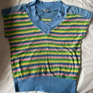 Vintage Terry cloth shirt, 80s